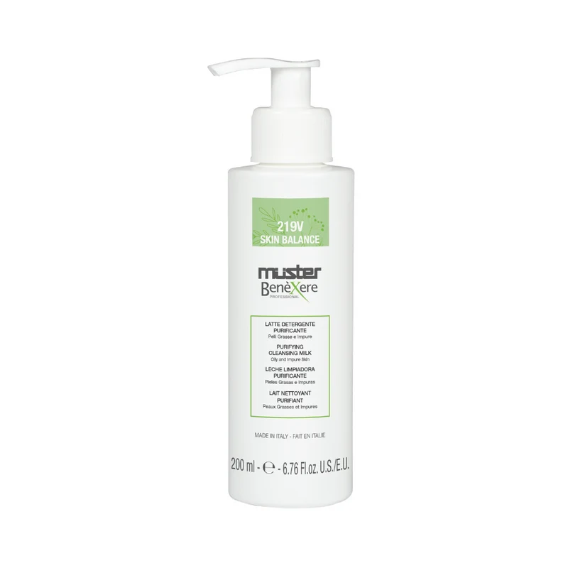 Muster New Benexere Latte detergente purificante pelli grasse e impure 219V