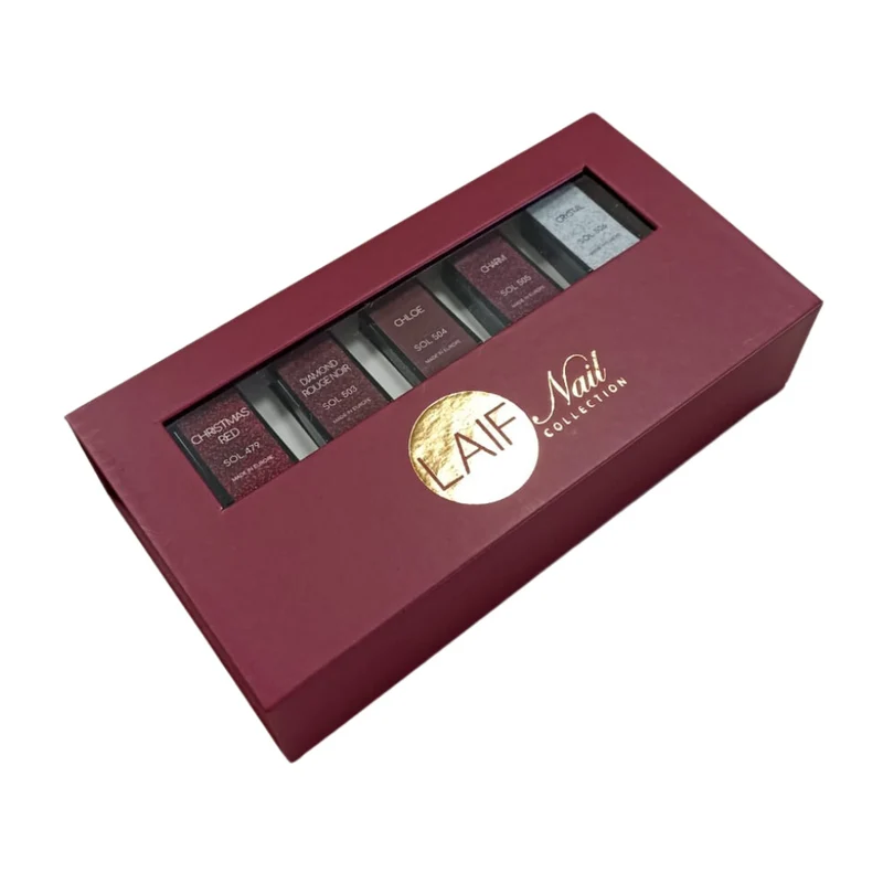 Laif Collezione kit soak off Charm winter 2024 5 colori