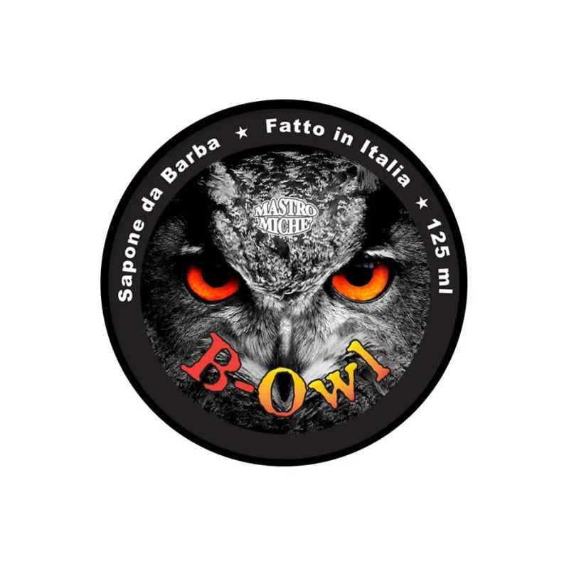 Sapone da Barba Mastro Miche' B Owl 125 ml