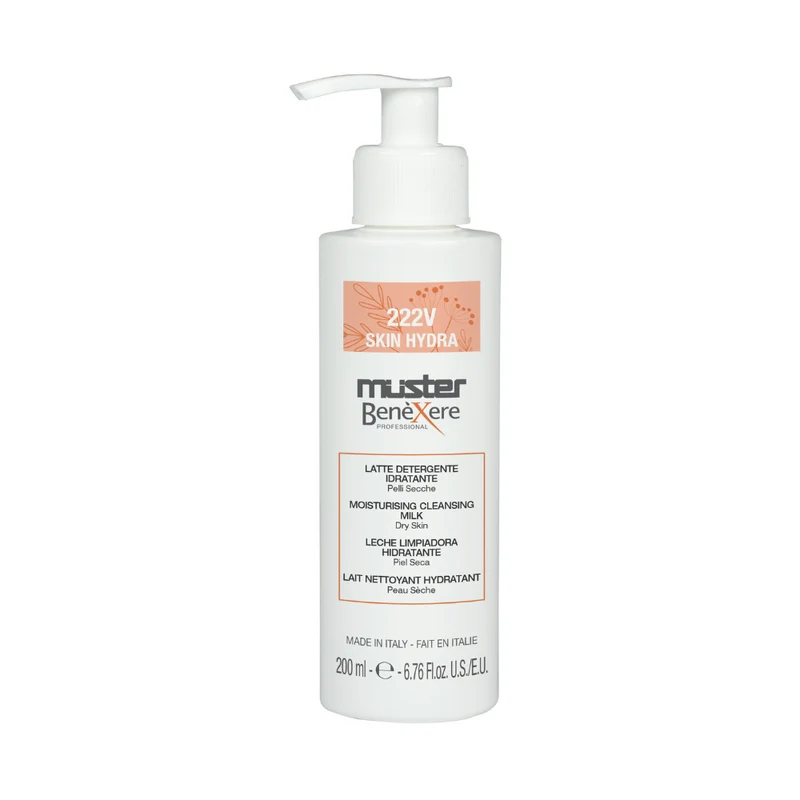 Muster New Benexere Latte detergente idratante pelli secche 222V