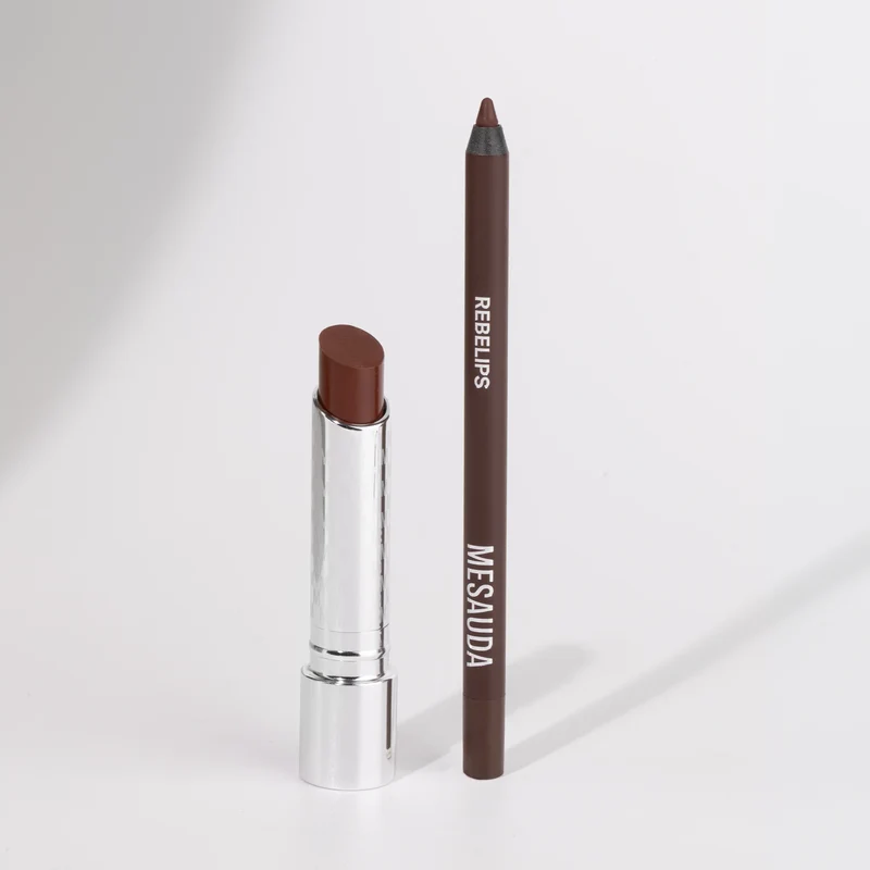 MESAUDA COCOA CHARM - THE ULTIMATE LIP COMBO REBELIPS™ 116 CHOCOLATE + HYDRAMORPHOSIS™ 112 DARE