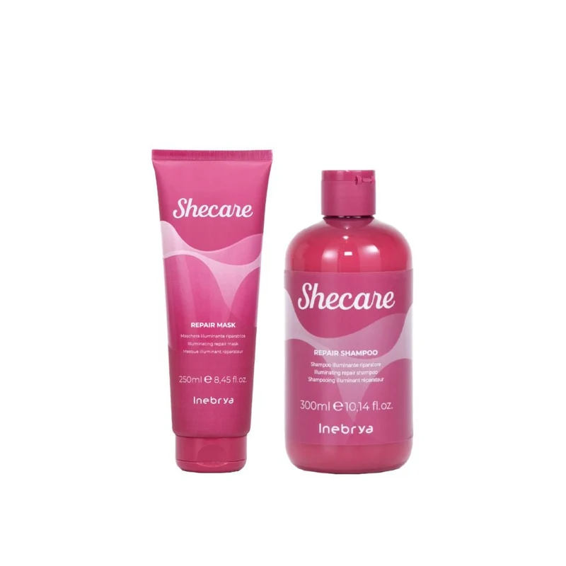 INEBRYA KIT SHECARE REPAIR SHAMPOO 300ML + MASCHERA 250ML