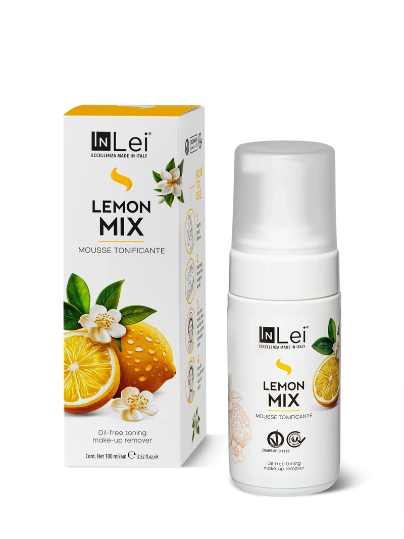 IN LEI MOUSSE LEMON MIX STRUCCANTE TONIFICANTE PER CIGLIA, SOPRACCIGLIA E VISO