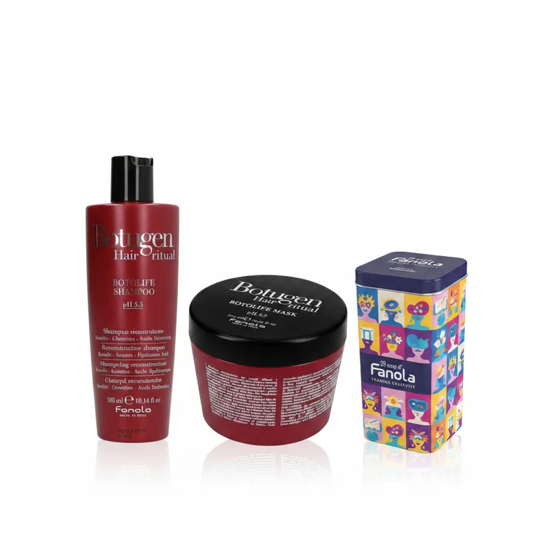 FANOLA KIT BOTUGEN SHAMPOO 300ML+ MASCHERA 300ML + OMAGGIO LATTA