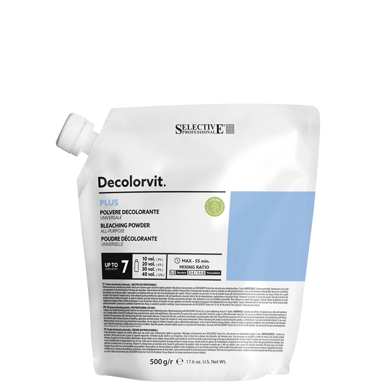 SELECTIVE DECOLORVIT PLUS- POLVERE DECOLORANTE UP TO 7 TONI 500GR