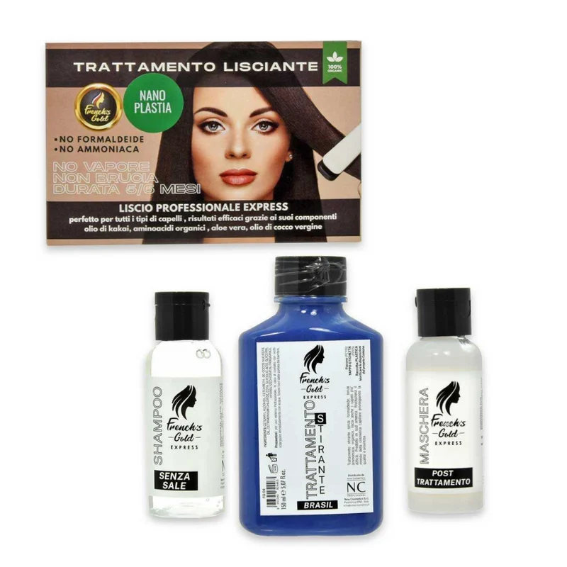 French's Gold Kit Monodose Nanoplastia trattamento lisciante 150ml