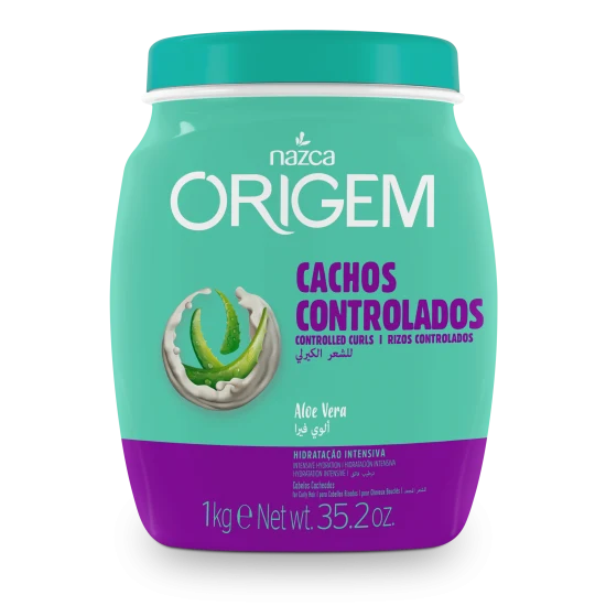 NAZCA Origem Maschera Idratante per Capelli Ricci all'Aloe Vera 1Kg