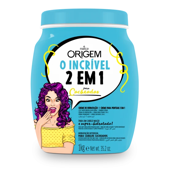 NAZCA Origem Maschera Idratante E Styling 2 In 1 Ricci