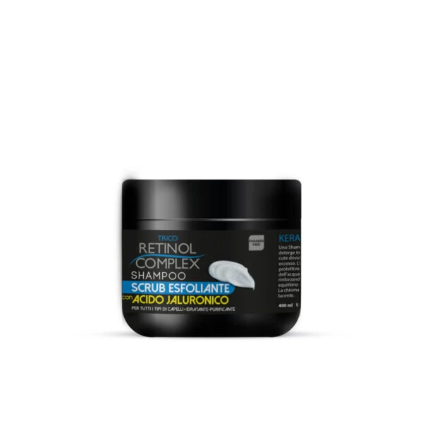 Ultra Retinol Complex Shampoo Scrub Esfoliante con Acido Jaluronico 400ml