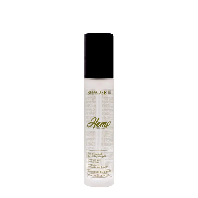 SELECTIVE PROFESSIONAL HEMP ELISIR DI BENESSERE PER TUTTI I TIPI DI CAPELLI 50ML