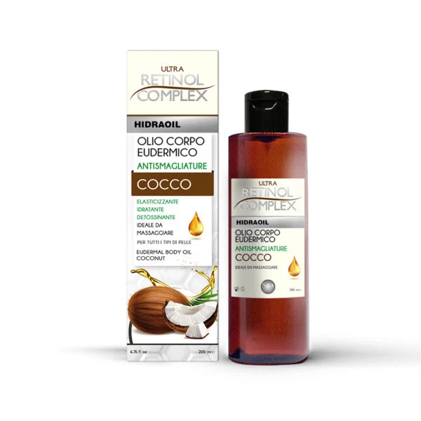 Ultra Retinol Complex Olio Corpo Eudermico Antismagliature Cocco 200ml