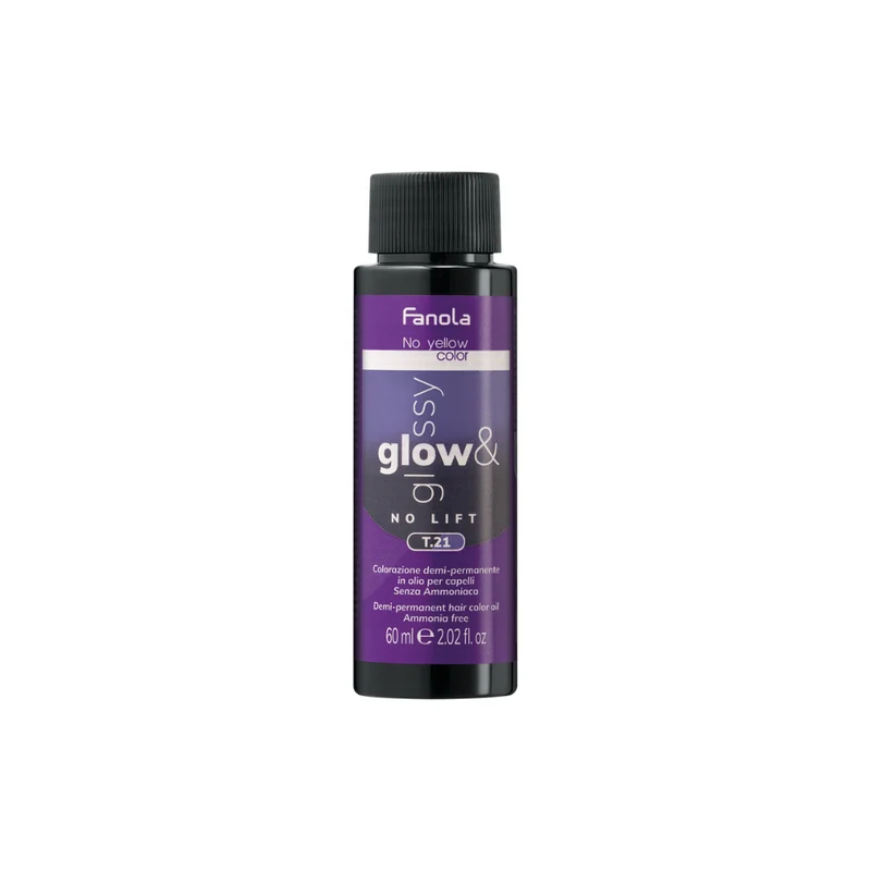Fanola No Yellow glow&glossy No lift T.21 toner viola cenere 60ml
