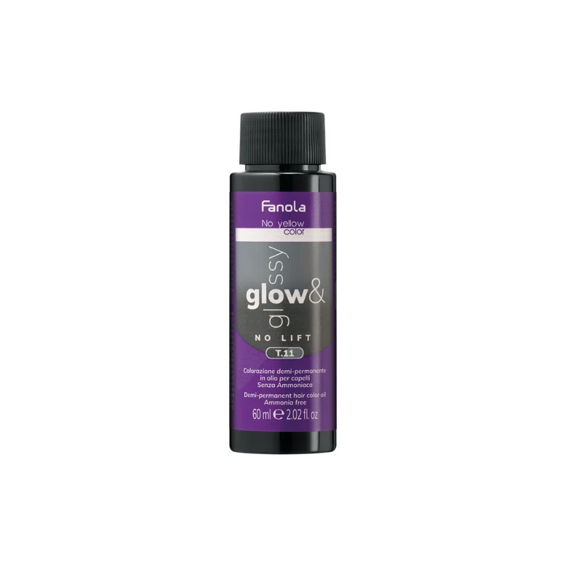 Fanola No Yellow glow&glossy No lift T.11 toner cenere intenso 60ml