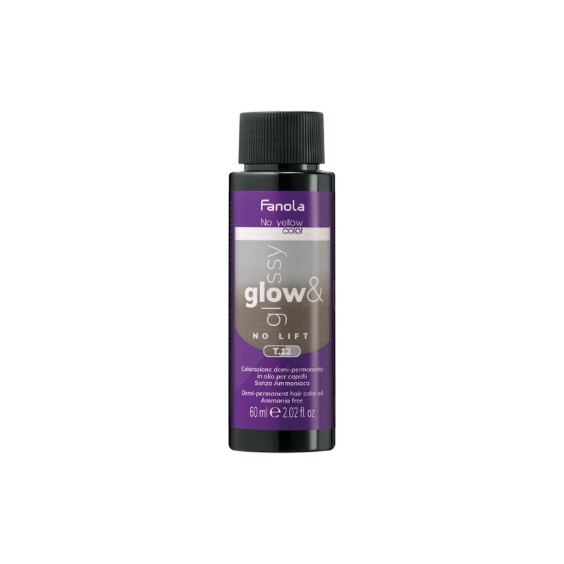 Fanola No Yellow glow&glossy No lift T.12 toner cenere viola 60ml