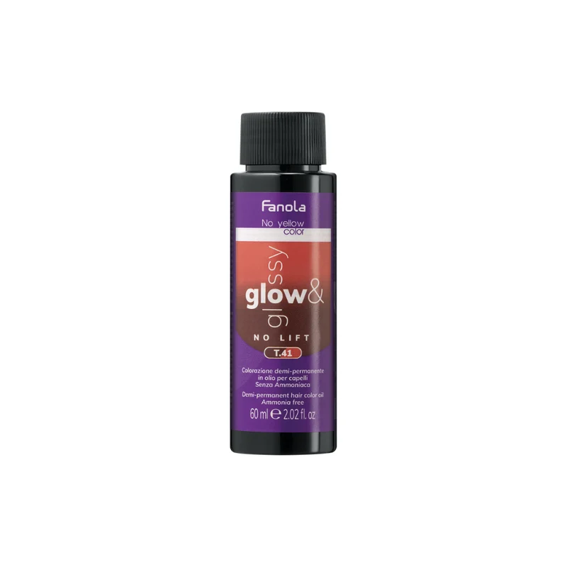 Fanola No Yellow glow&glossy No lift T.41 toner rame cenere 60ml