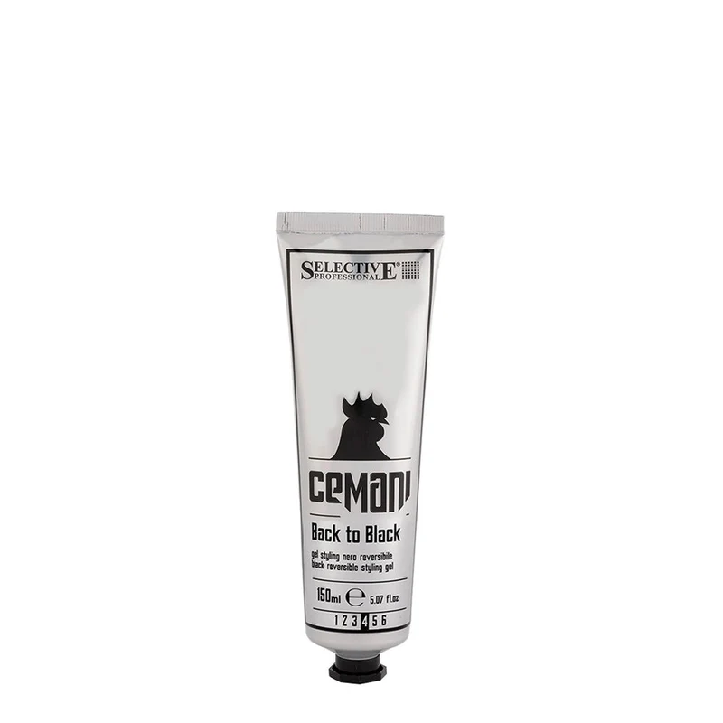 SELECTIVE PROFESSIONAL BACK TO BLACK GEL STYLING NERO REVERSIBILE 150ML
