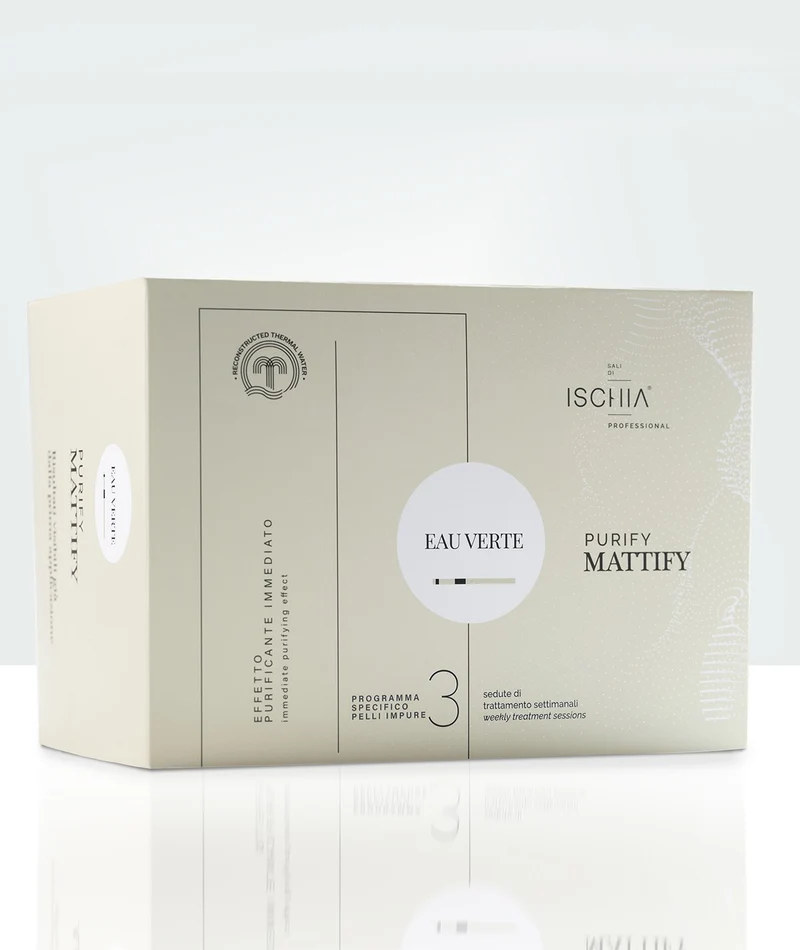 Sali di Ischia Trattamento Viso Eau Verte Purify Mattify Pelli Impure