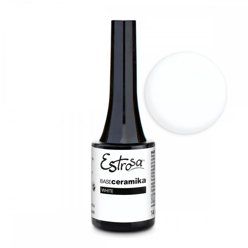 ESTROSA BASE CERAMIKA GEL BUILDER WHITE 14ML