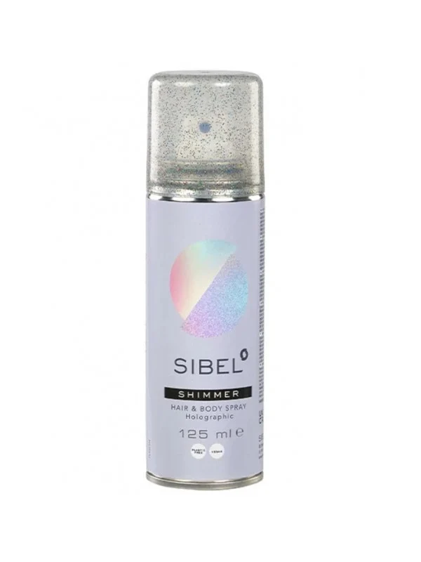 SIBEL SHIMMER HAIR E BODY SPRAY - HOLOGRAPHIC 125ML
