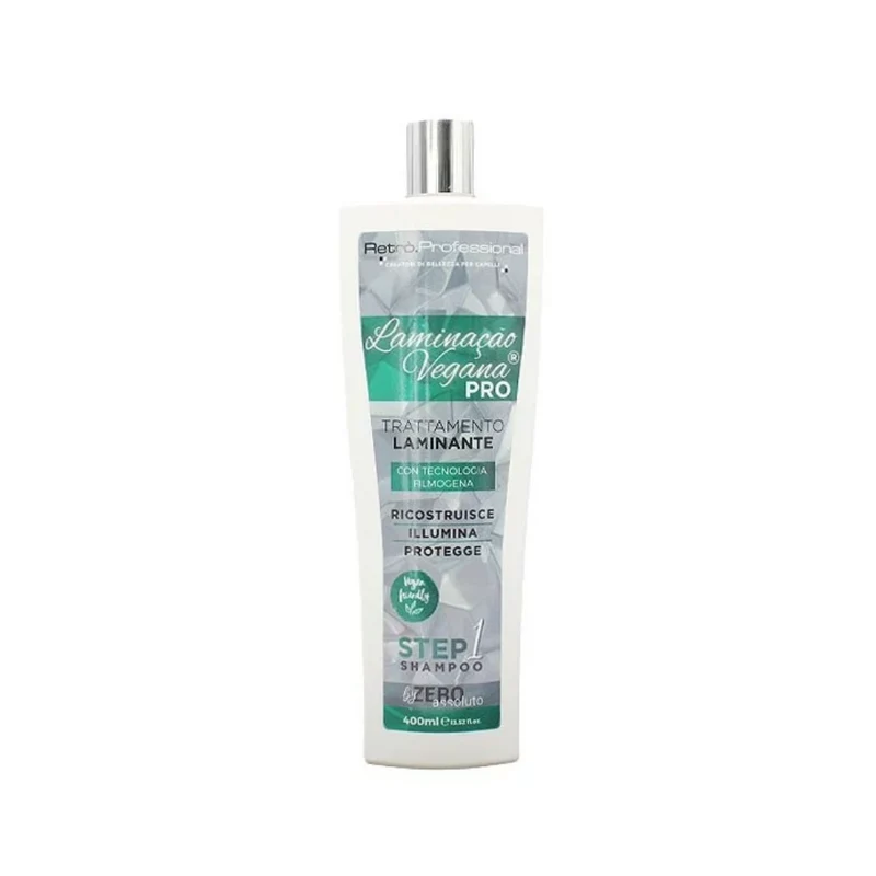 Retrò Laminacao Vegana Laminazione Capelli Shampoo Step 1 400ml