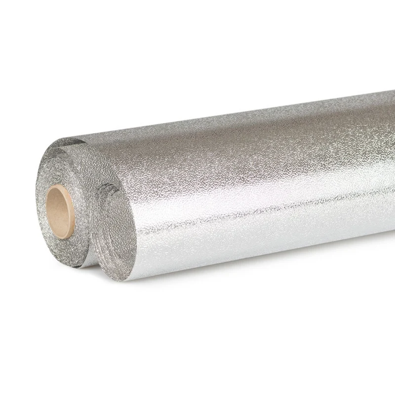 Xanitalia Fogli Alluminio Goffrata Argento 12 X27 300pz 14 Micron