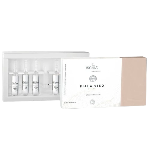 SALI DI ISCHIA KIT FIALA VISO FILLER 6X5ML + PELLING ANTIAGE 50ML