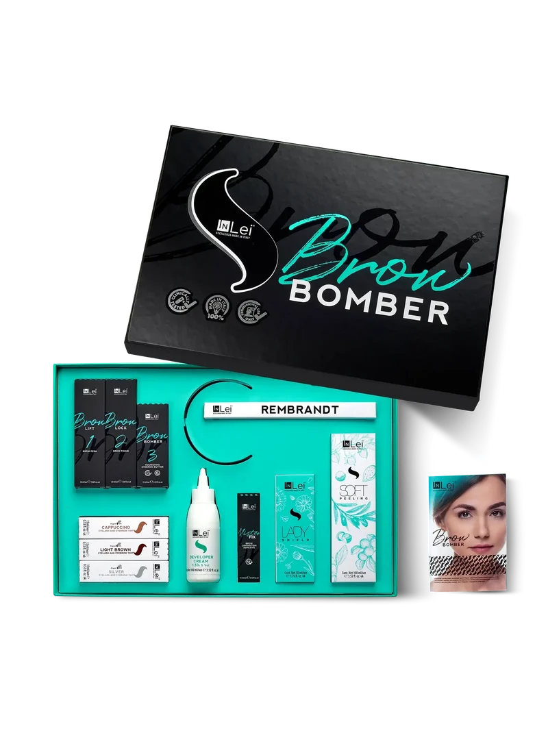IN LEI KIT BROW BOMBER SET PROFESSIONALE PER LAMINAZIONE SOPRACCIGLIA