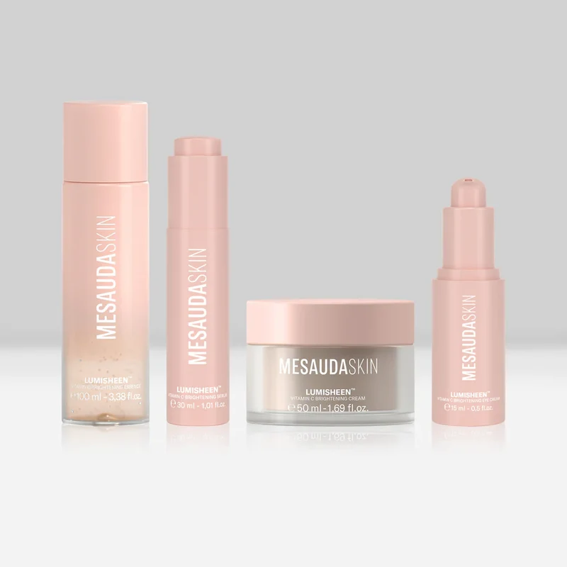 MESAUDA LUMISHEEN KIT CREMA VITAMICA C 50ML + ESSENZA ILLUMINANTE 50ML + CREMA CONTORNO OCCHI 15ML + SIERO VISO 30ML
