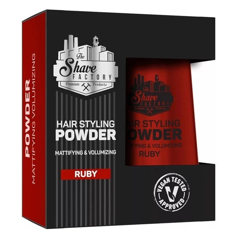 Hair Styling Powder "Ruby" The Shave Factory 20 g
