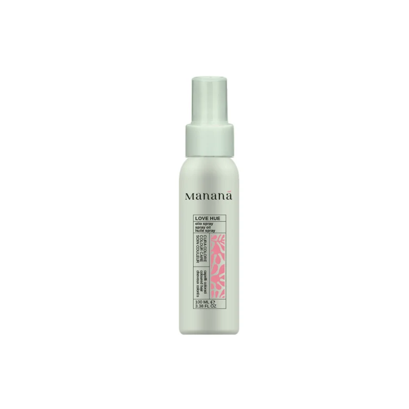 Mananã Love Hue Olio Spray lucidante per capelli colorati