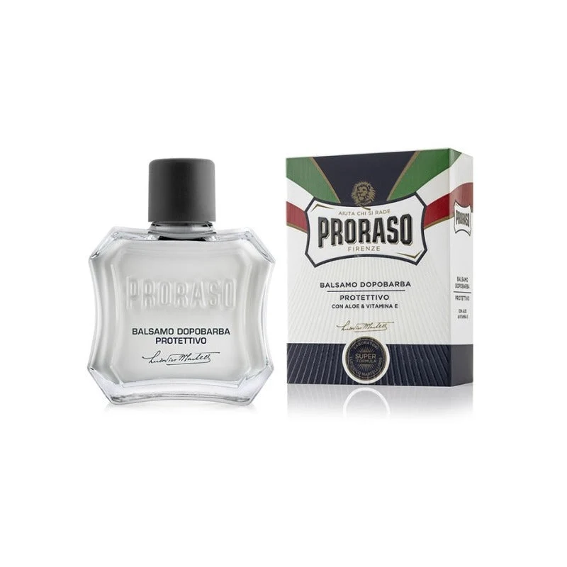 Balsamo Protettivo Aloe e Vitamina E Proraso Linea Blu flacone 100 ml.