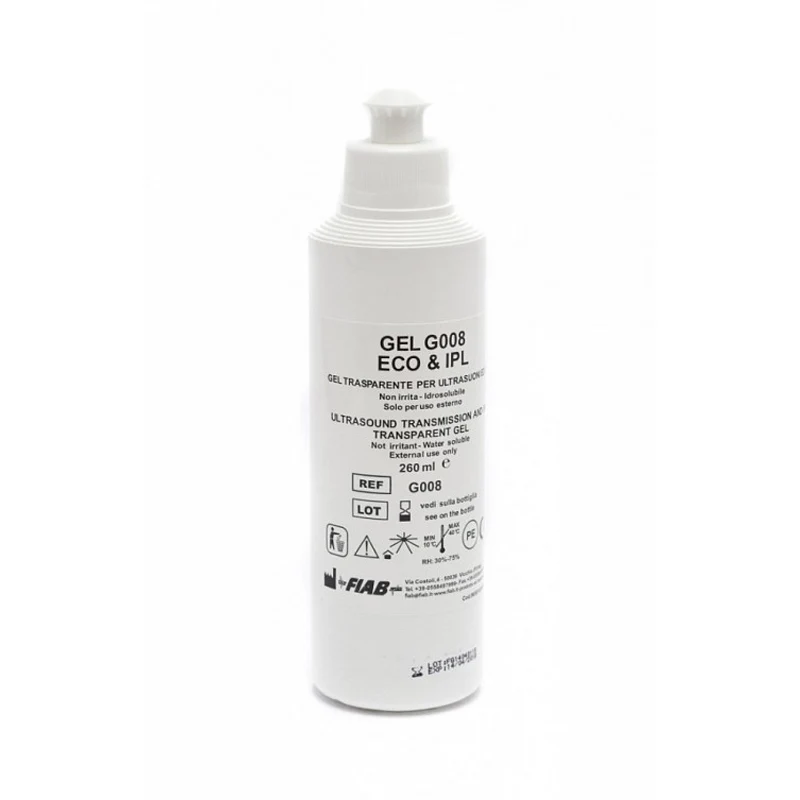 FIAB Gel conduttore per ultrasuoni, laser e luce pulsata (Eco ed IPL) 1000ml