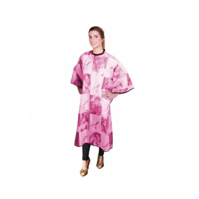 Euro Stil mantella da taglio donna fantasia rossa