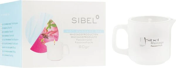 SIBEL CANDELA MASSAGGIO - OLIO FRUTTO DELLA PASSIONE 80G