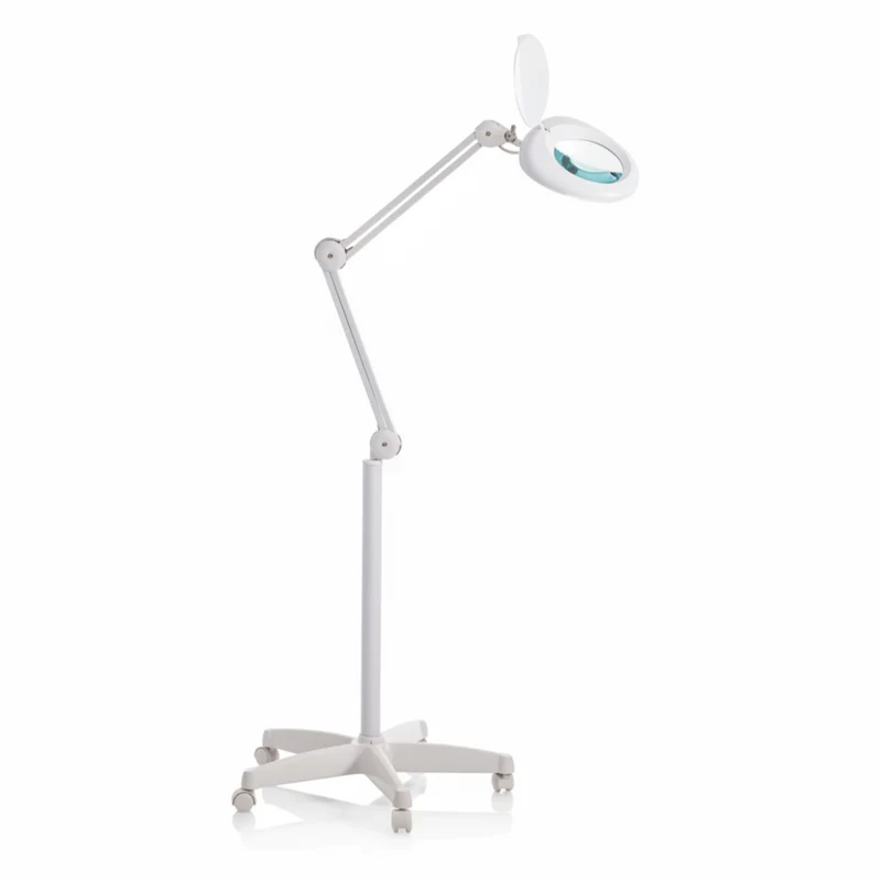 XANITALIA 370.06 LAMPADA LENTE 5D LED LIGHT TONDA CON MORSETTO E STATIVO