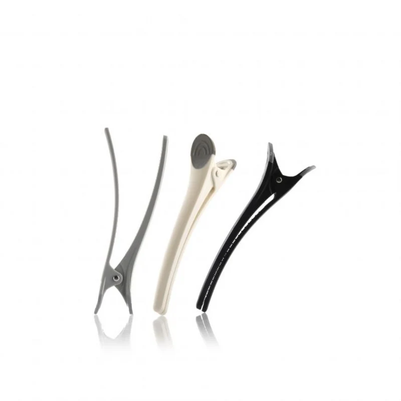 Labor becchi in plastica hair clip confezione 6 pezzi