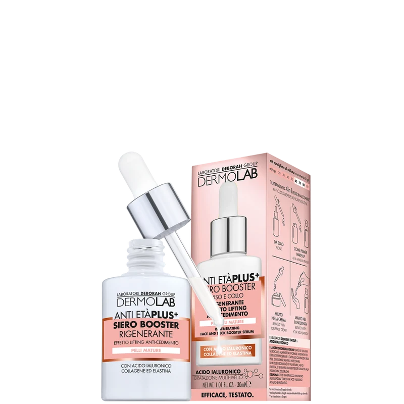 Dermolab Anti Età Plus Siero booster rigenerante effetto lifting anticedimento