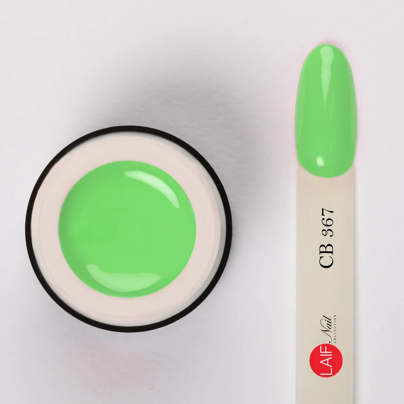 Laif Gel Color Basic CB367 Mela – Gel Unghie Verde Mela 6 ml
