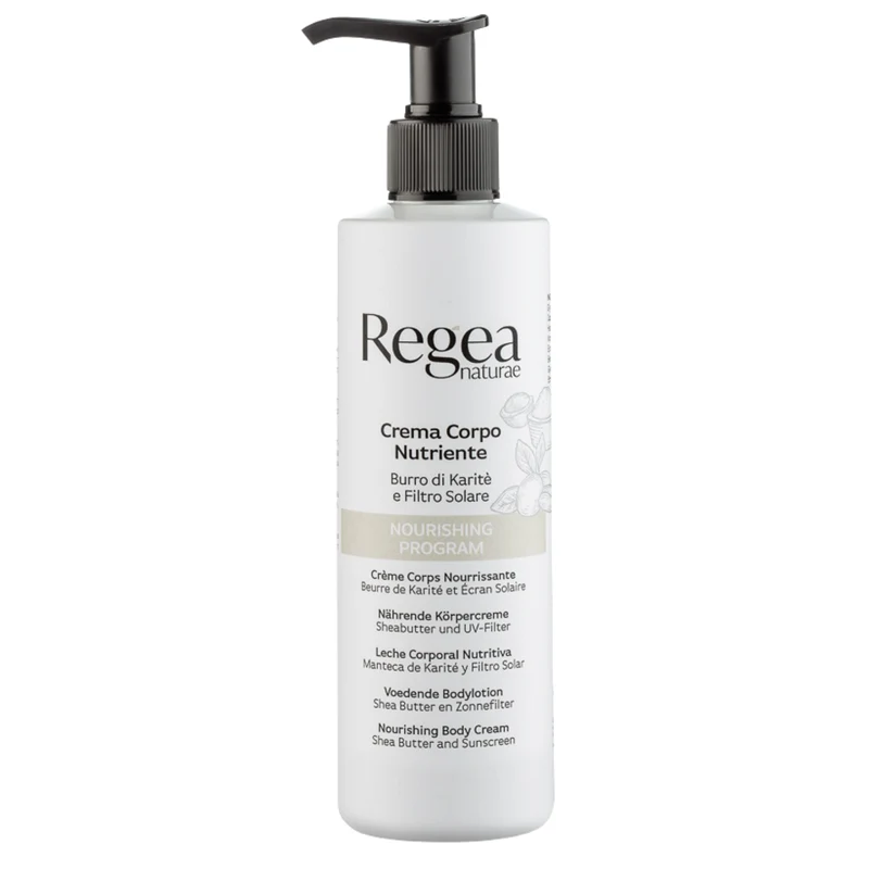 REGEA - Crema Corpo Nutriente Burro di Karité con filtro solare 250 ml
