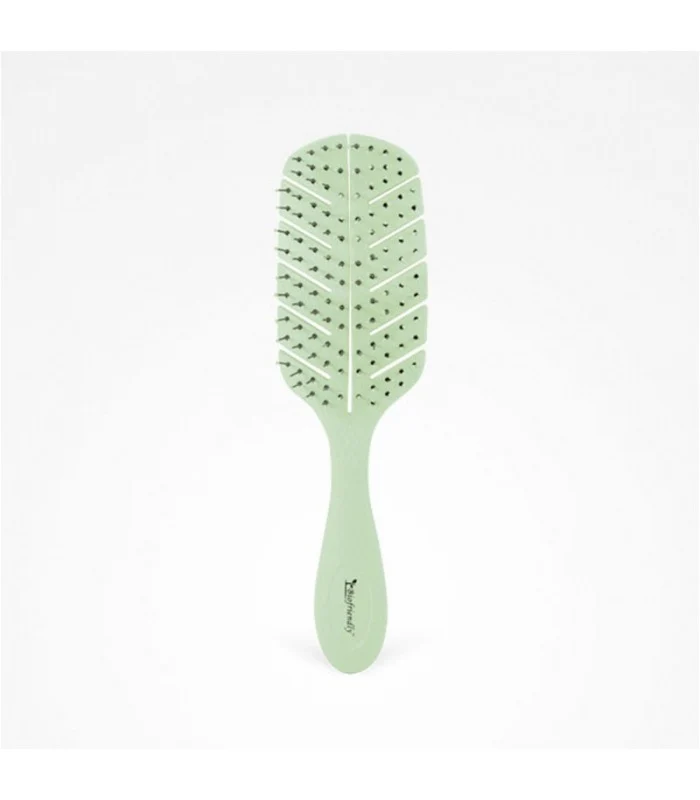 BIFULL SPAZZOLA SCHELETRO BIODEGRADABLE - FORMA FOGLIA COLORI VARI
