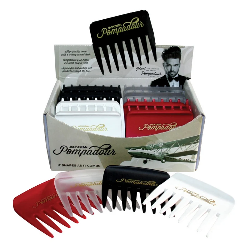Denman pettine jack dean pompadour colori assortiti