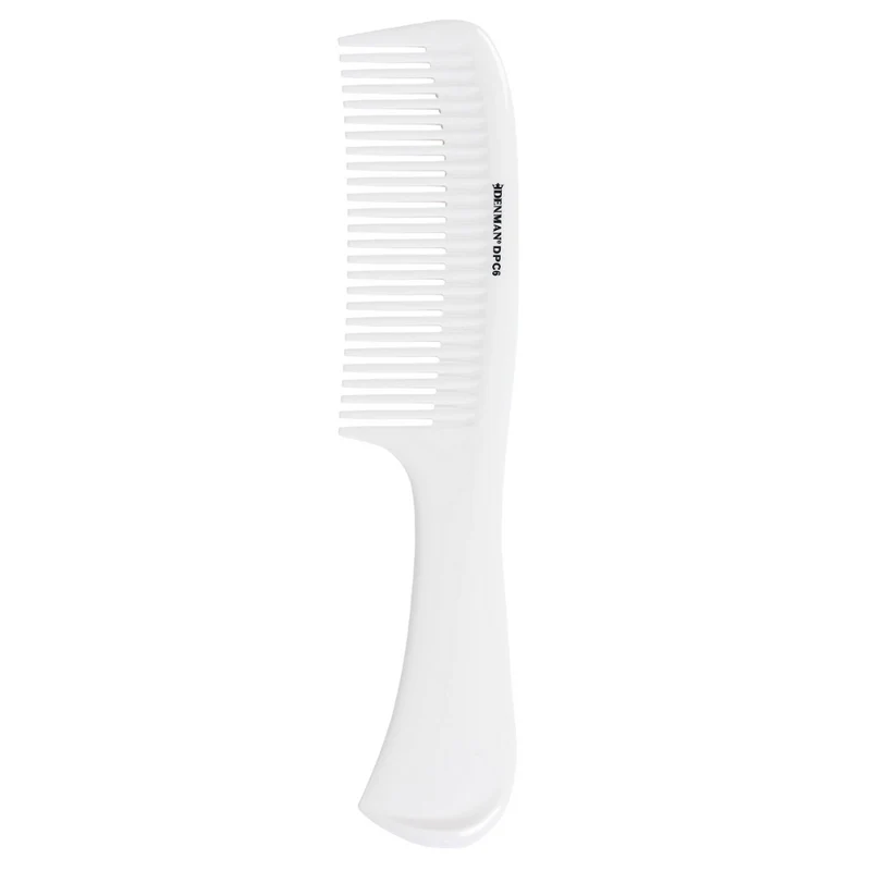 Denman pettine a rastrello bianco DPC6