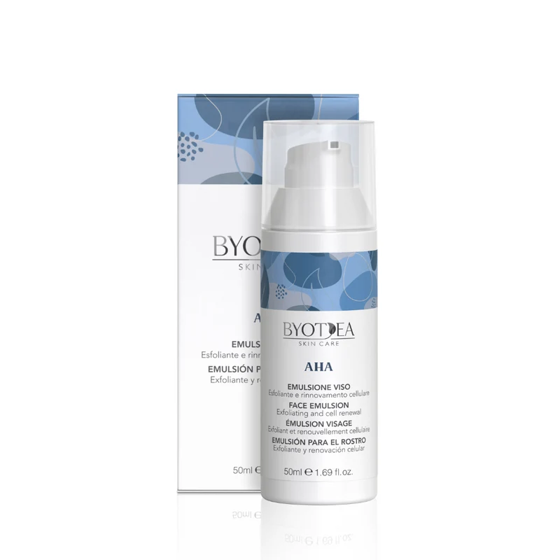Byotea Aha Emulsione Viso Esfoliante e Rinnovante