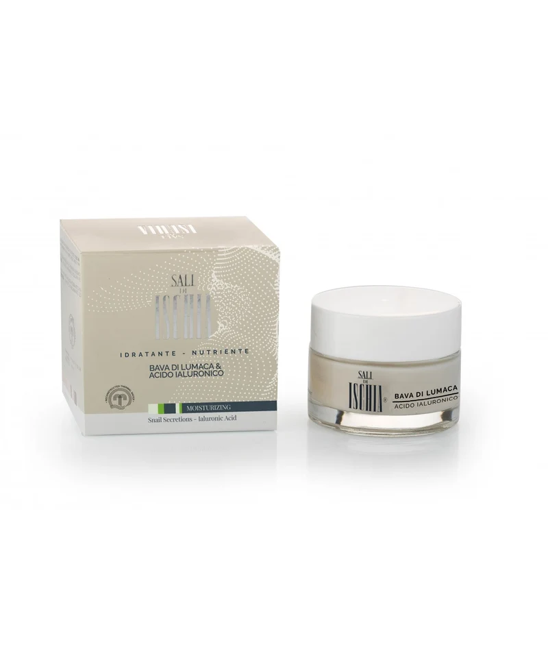 SALI DI ISCHIA CREMA VISO BAVA DI LUMACA & ACIDO IALURONICO 50ML
