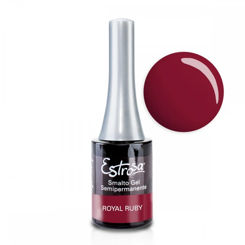 ESTROSA SMALTO GEL SEMIPERMANENTE - ROYAL RUBY 7128 14ML