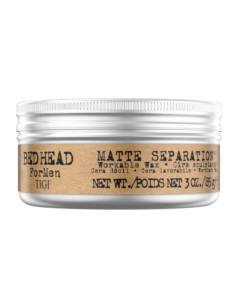 TIGI BED HEAD FOR MEN MATTE SEPARATION PASTA TENUTA FORTE 85G