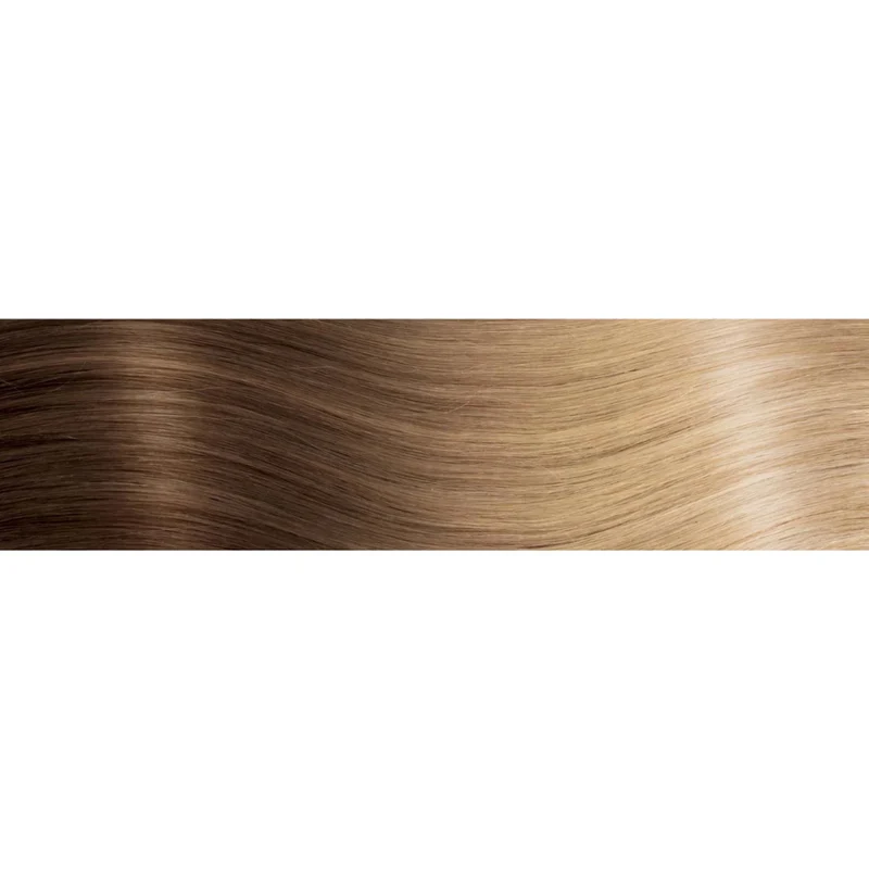 She extension con cheratina effetto Shatush naturali lisce 55/60cm HEX8007D