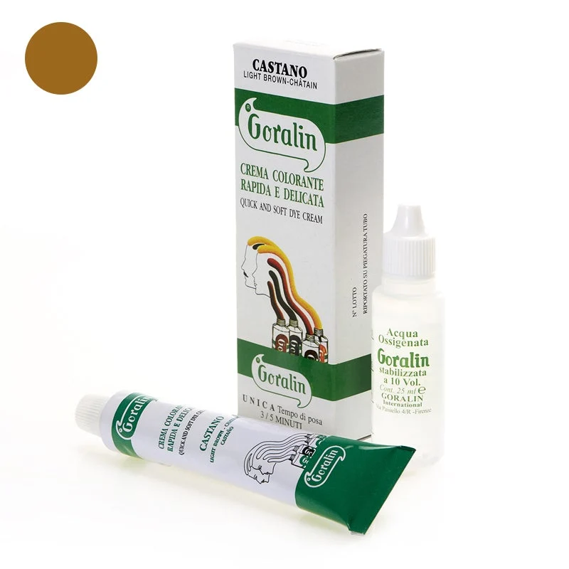 Goralin Tinta Castano per Barba, Baffi, Sopracciglia & Capelli