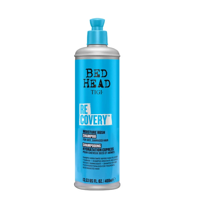 TIGI BED HEAD RECOVERY MOISTURE RUSH SHAMPOO 400ML - SHAMPOO PER CAPELLI SECCHI E DANNEGGIATI