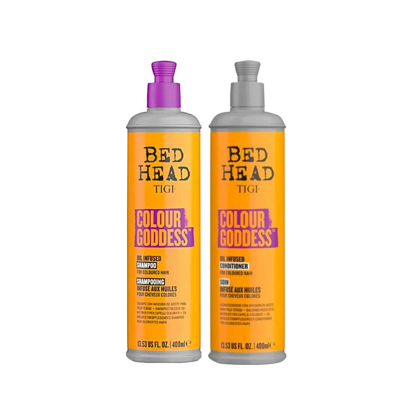 TIGI BED HEAD COLOUR GODDESS OIL INFUSED SHAMPOO 400ML + CONDITIONER 400ML